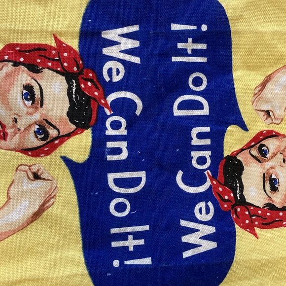 Rosie the Riveter Tee Towel from Smithsonian Institution We Can Do It! - Picture 3 of 8